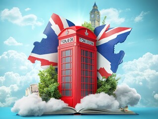 Learn English Language Communication with Fun Elements of London British Culture