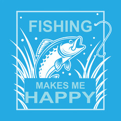 Fishing T-Shirt Design Vector t shirt design, Fishing t-shirt, fishing t-shirt design, custom funny vector typography , graphic designs, fish man , Modern fishing t-shirt design for fishing lover.