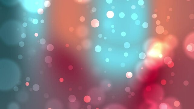 Blurred abstract background with blue and red circles suitable for design projects requiring modern and dynamic visuals. Versatile and eyecatching.