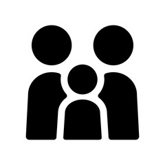 家族のアイコンイラスト