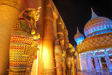 Global Village Theme Park In Dubai, United Arab Emirates
