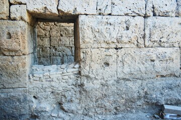 Fototapeta premium Ruins of the ancient Greek city of Perga. Antalya, Turkey
