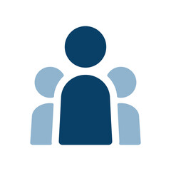 三人の人物のアイコンイラスト