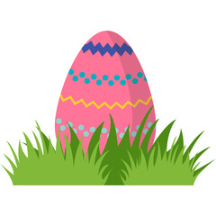  Easter Egg on Grass