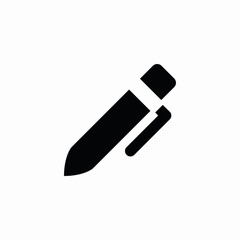 pencil write edit draw icon vector sign