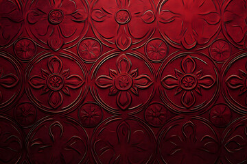 Fototapeta premium Islamic background for a mosque, a background for Ramadan. Social media posts .Muslim Holy Month Ramadan Kareem . The symbol of the Islamic religion is Ramadan and a blank space for the Arabi