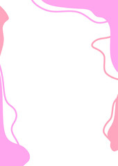 Colorful aesthetic wavy background