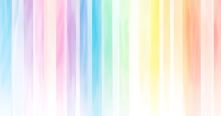 A soft pastel rainbow gradient background with blended, blurred colors. Ideal for website covers, this gentle gradient evokes a calm, serene atmosphere, perfect for romantic or peaceful presentations.