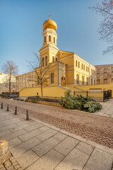 Fototapeta premium Cerkiew św. Olgi w Łodzi, Polska