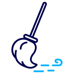 Broom Outline Color icon