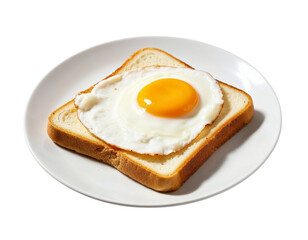 fried egg and toast