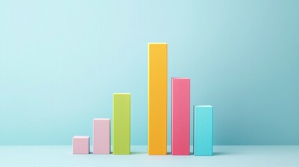 Clean and Organized Bar Graph Illustrating Data Trends and Comparisons in a Simple Format