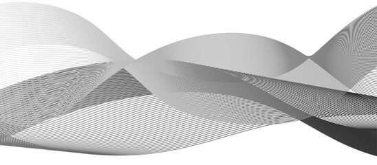 Abstract wave line for banner  wallpaper background with wave design. Futuristic technology and  wave pattern.
