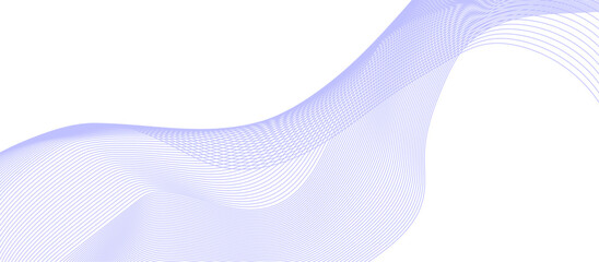 Abstract wave line for banner  wallpaper background with wave design. Futuristic technology and  wave pattern.

