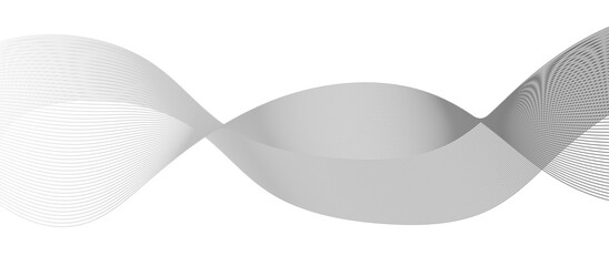 Abstract wave line for banner  wallpaper background with wave design. Futuristic technology and  wave pattern.
