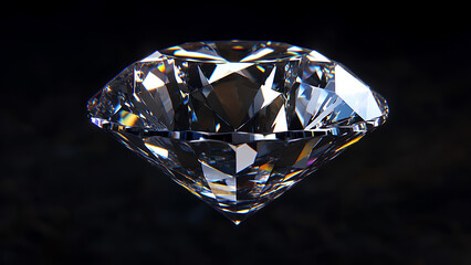 Brilliant Diamond Sparkling Luxury and Elegance