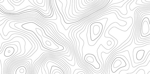 Abstract modern white and black topographic styles contour map wavy line, digital print terrain lines texture vector white background. 