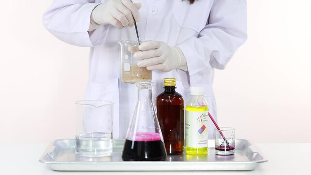 Hydrogen Peroxide Decomposition Experiment