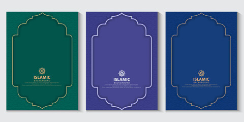 greeting cards Ramadan and Eid white background with copy space,Eid Al-Fitr Mubarak, Ramadan Kareem, Islamic Style Greeting Background Collection.