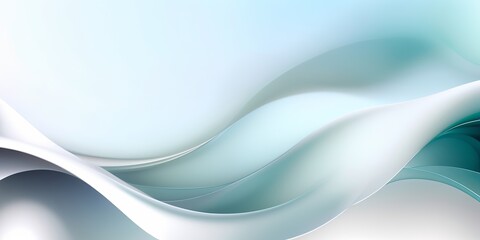 Fototapeta premium diseño digital de ondas 3d. fondo abstracto