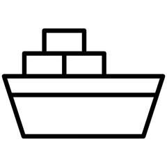 Ship Outline Icon