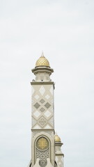 Fototapeta premium The Baitul Ghafur Grand Mosque in Southwest Aceh is a religious tourism destination that can accommodate 4 thousand worshipers.