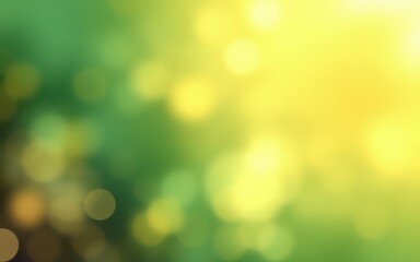 Obraz premium Bright sunlight filters through leaves creating a warm bokeh effect in a serene natural setting