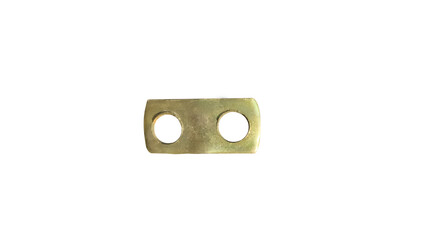 Copper or metal circular lock for placing wires and other equipment parts