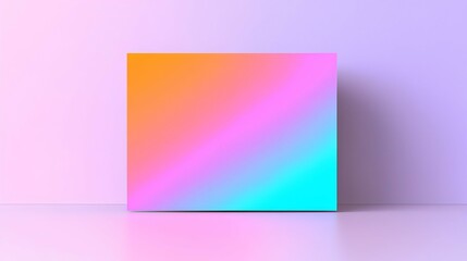 Fototapeta premium Vibrant Gradient Background with Pink and Blue Hues for Design Use