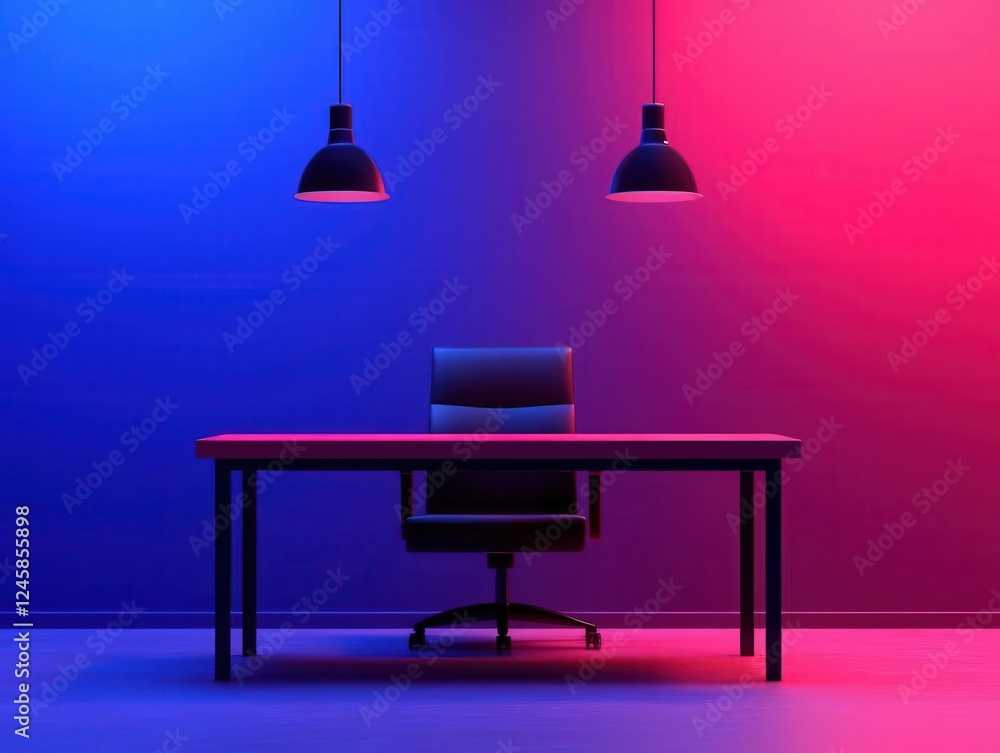 Poster virtual events collaboration future. immersive 3d virtual workspaces where global teams engage in li