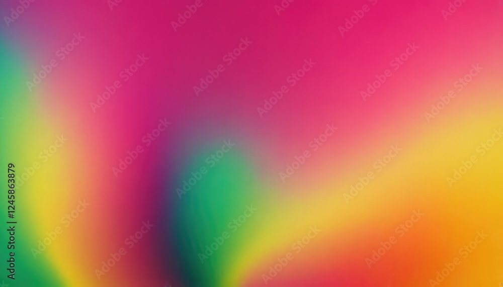 Poster Modern grainy gradient with a colorful soft noise effect Background with copy space
4
