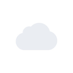 cloud weather symbol sign icon vector