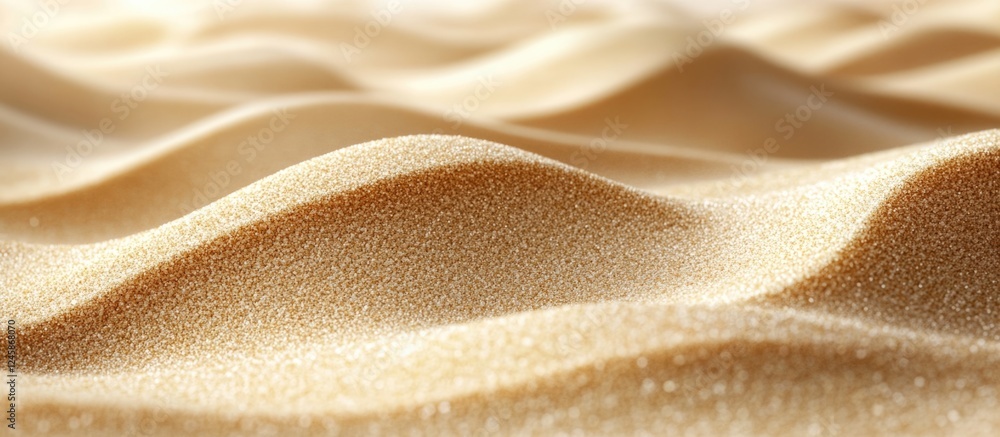 Poster smooth sandy textures in a serene monochromatic color scheme ideal for backgrounds or copyspace desi