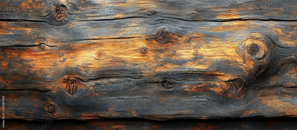 Poster grunge wood texture with rich patterns and earthy colors suitable for backgrounds and design project