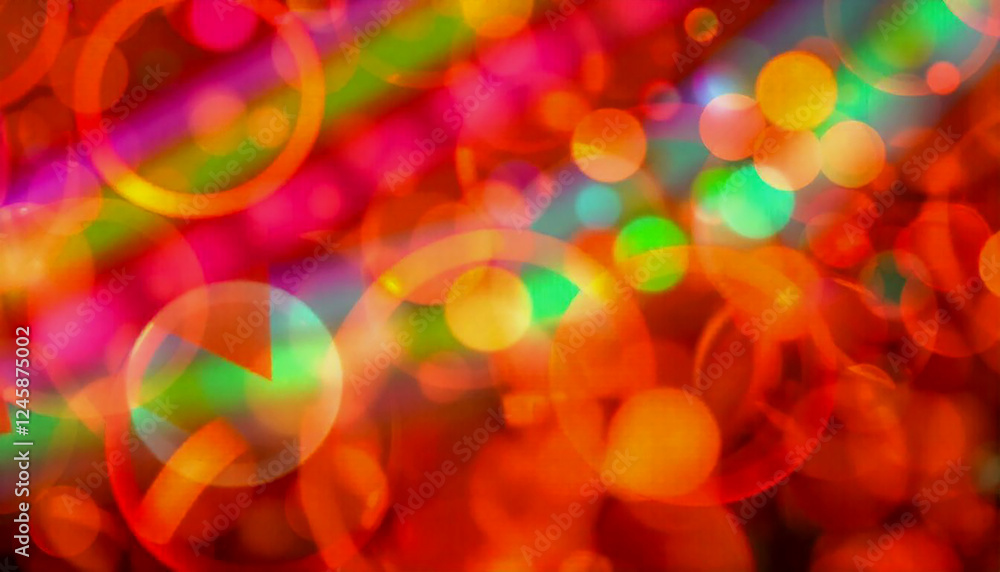 Aufkleber an abstract background filled with a multitude of overlapping rings and curved lines, bursting with 