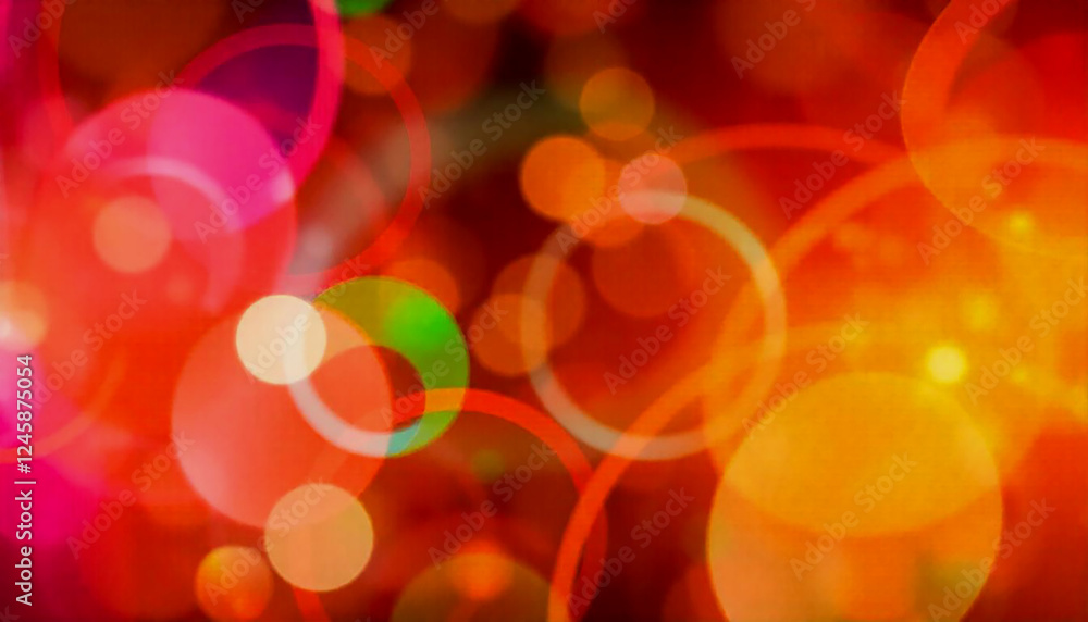 Aufkleber an abstract background filled with a multitude of overlapping rings and curved lines, bursting with 
