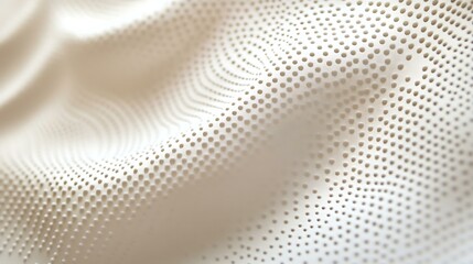 A blind embossed texture featuring small, soft white dots evenly spaced, creating a delicate and uniform pattern.