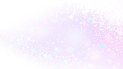 Shimmering Holographic Glitter with Defocused Motion