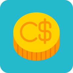 Canadian Dollar Icon