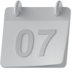 Calendar 3D Icon