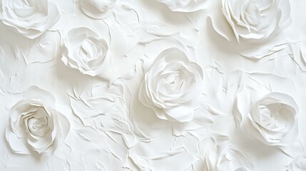 A seamless photography paper background in pure white, designed for studio and commercial use.