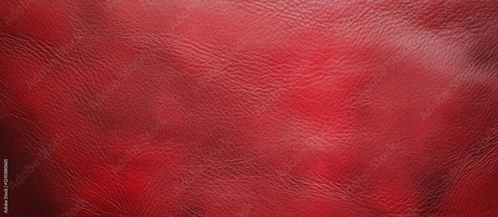 Poster luxurious abstract red leather texture background with ample space for text and design elements in a