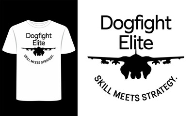 Jet Fighters & Athletic Vector T-Shirt Graphic