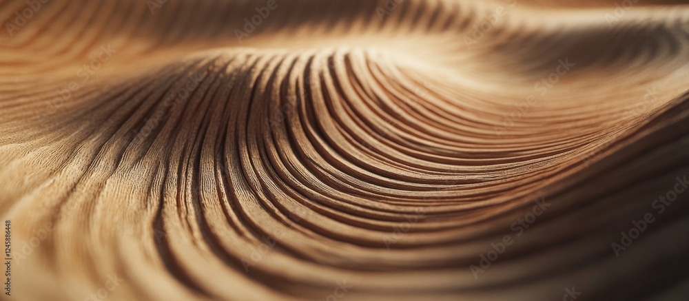Poster abstract close-up of textured wooden surface with converging lines and flowing patterns showcasing o
