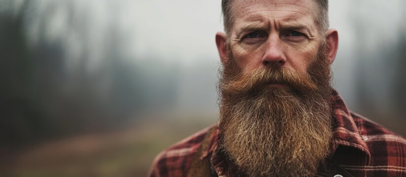 Beard Care Essentials Expert Tips for Grooming and Maintenance with Blank Space for Text