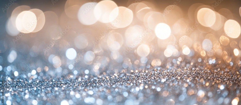 Aufkleber elegant abstract bokeh texture with shimmering lights in vintage color tones ideal for festive and a