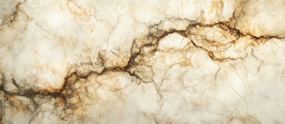 Poster abstract beige rock surface with intricate patterns for natural material backgrounds ideal for desig