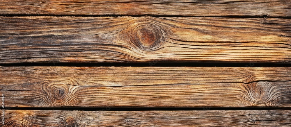 Poster light brown wooden surface background with natural knots and textures suitable for various design ap