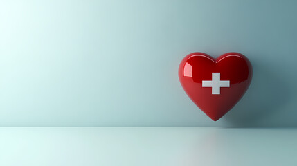 Symbolic Heart of Medical Health