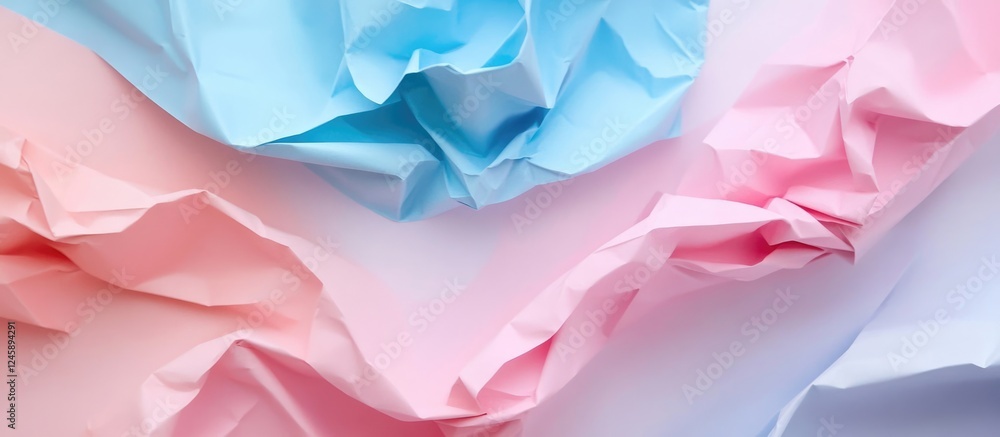 Poster aesthetic paper textures showcasing crumpled and smooth surfaces ideal for background use with blank